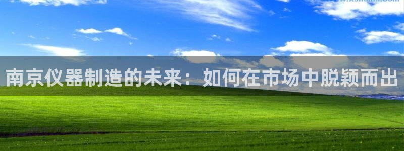 恒在5行中代表什么数字：南京仪器制造的未来：如何在市场中脱颖