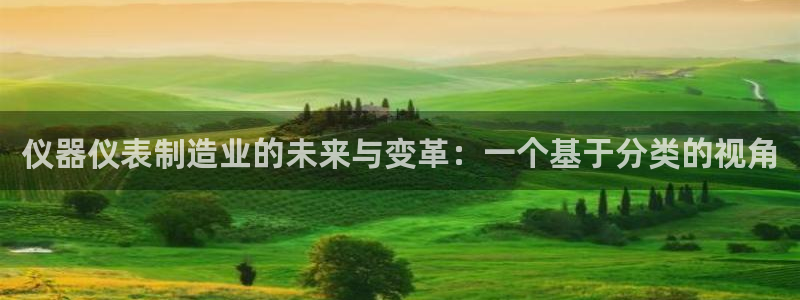恒行主管首问6ll5l：仪器仪表制造业的未来与变革：一个基于