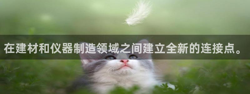 恒行2乃5O6917：在建材和仪器制造领域之间建立全新的连接