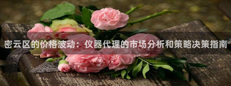 恒行娱乐吕74OOO5：密云区的价格波动：仪器代理的市场分析