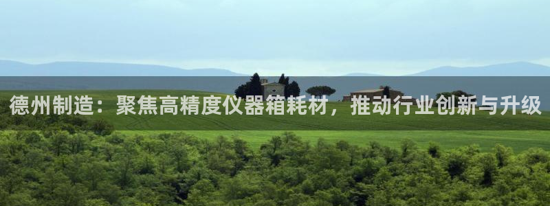 恒在5行中代表什么数字：德州制造：聚焦高精度仪器箱耗材，推动