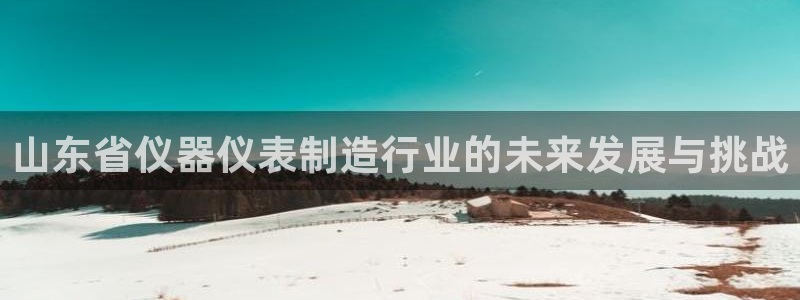 恒行娱乐度74ooo5聘霖：山东省仪器仪表制造行业的未来发展
