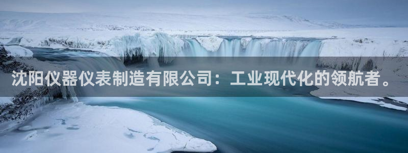 恒行2下74OO5：沈阳仪器仪表制造有限公司：工业现代化的领