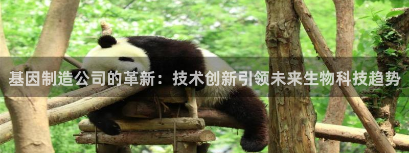 恒行娱乐老板推荐5ll533主管：基因制造公司的革新：技术创