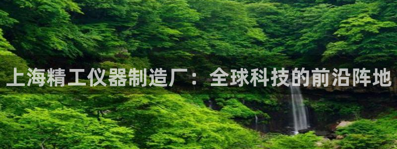 恒在5行中代表什么数字：上海精工仪器制造厂：全球科技的前沿阵