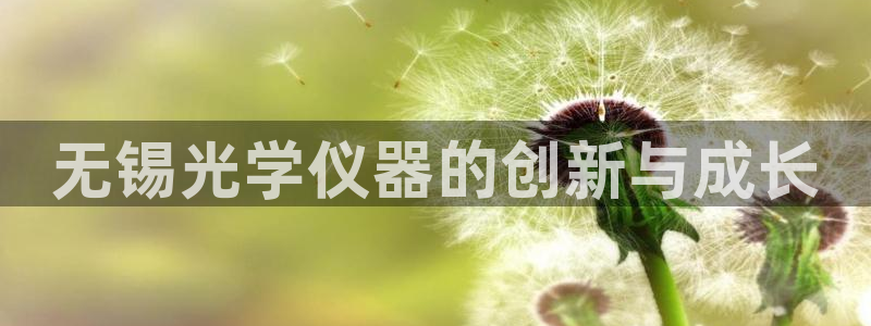 恒行2地74OOO5：无锡光学仪器的创新与成长