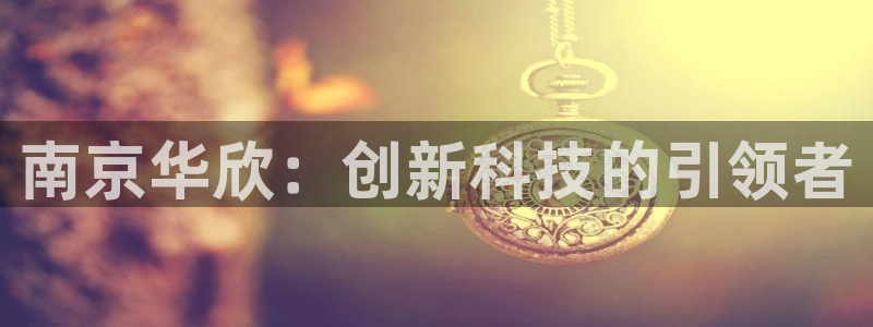 恒行娱乐蒋74OOO5：南京华欣：创新科技的引领者