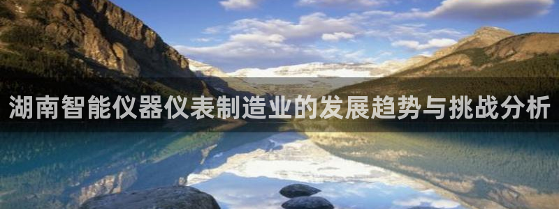 恒行2乃5O6917：湖南智能仪器仪表制造业的发展趋势与挑战