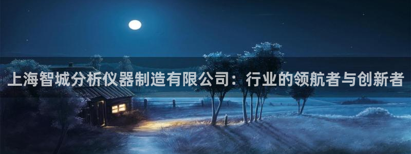 恒行娱乐芍皇74ooo5蛹：上海智城分析仪器制造有限公司：行